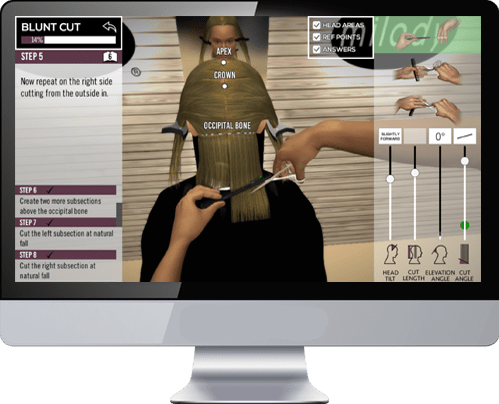 Online Haircutting Simulation - Milady